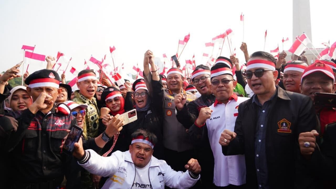 4.800 Anggota Ormas Hadiri Apel Kebangsaan Jaga Jakarta