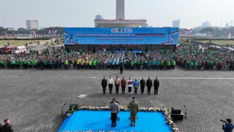 Dari Monas, Apel Kebangsaan Gaungkan Semangat Jaga Jakarta