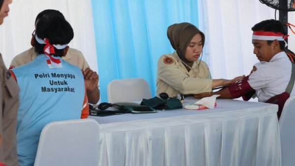 148 Tenaga Kesehatan Layani Masyarakat dalam Rangkaian Apel Kebangsaan