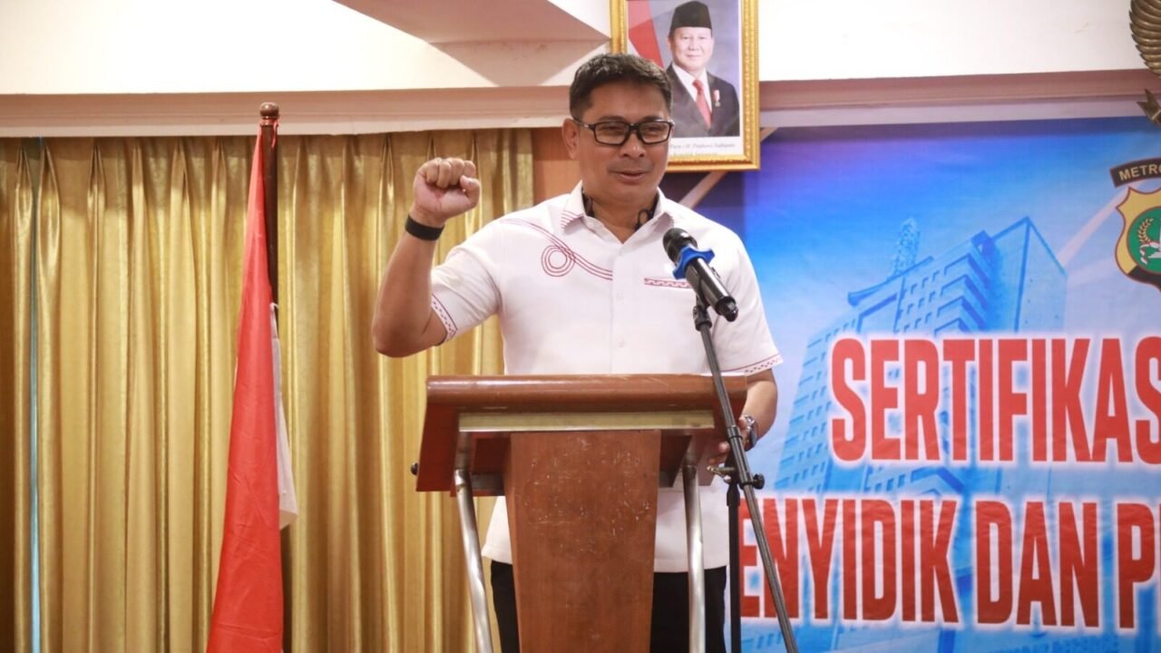 Ditreskrimsus Polda Metro Jaya Gelar Sertifikasi 76 Penyidik