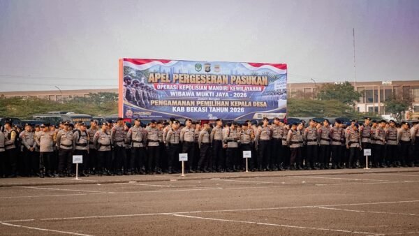 Jaga Rasa Aman Warga, Polda Metro Jaya Perkuat Pengamanan Pilkades di Kabupaten Bekasi
