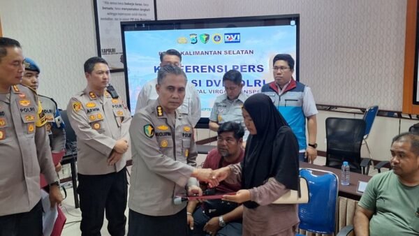 DVI POLRI BERHASIL IDENTIFIKASI 9 KORBAN KM VIRGO TRANSPORT 8, SELURUHNYA TELAH DISERAHKAN KEPADA KELUARGA
