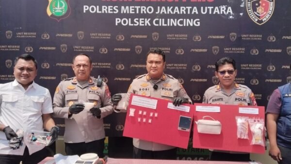 Lima Orang Ditangkap di Tanjung Priok, Polisi Sita 15,9 Gram Sabu